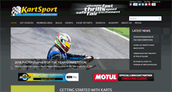 Desktop Screenshot of kartsport.org.nz